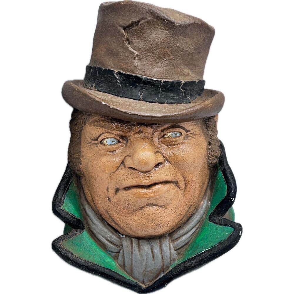 1986 Bill Sykes Legends Chalkware Head Reproduction Bossons Style England